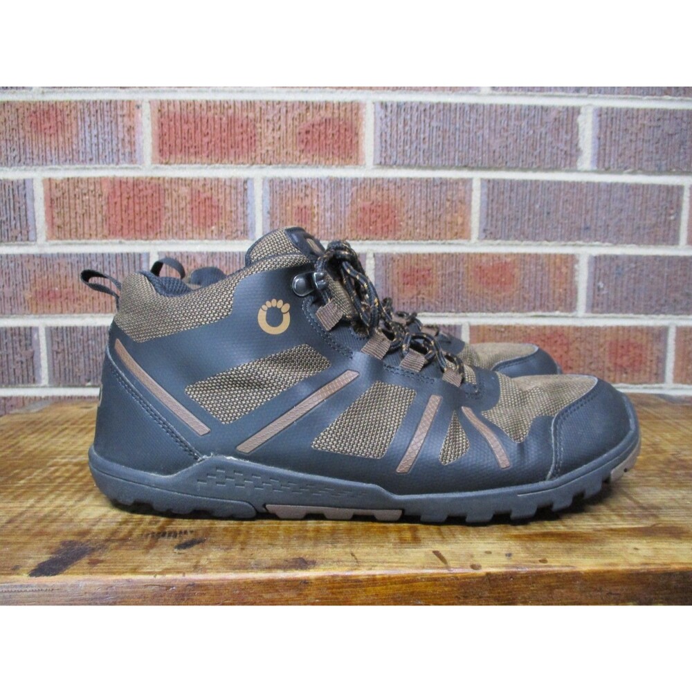 Xero Shoes Mens Daylite Hiker Fusion Brown Minimalist Barefoot Hiking Boots 9.5